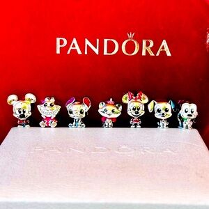 COPY - COPY - 7 authentic Disney Pandora charms🌸🌹🌺🪷🌸🌺🪷🌷💐🌹🪸